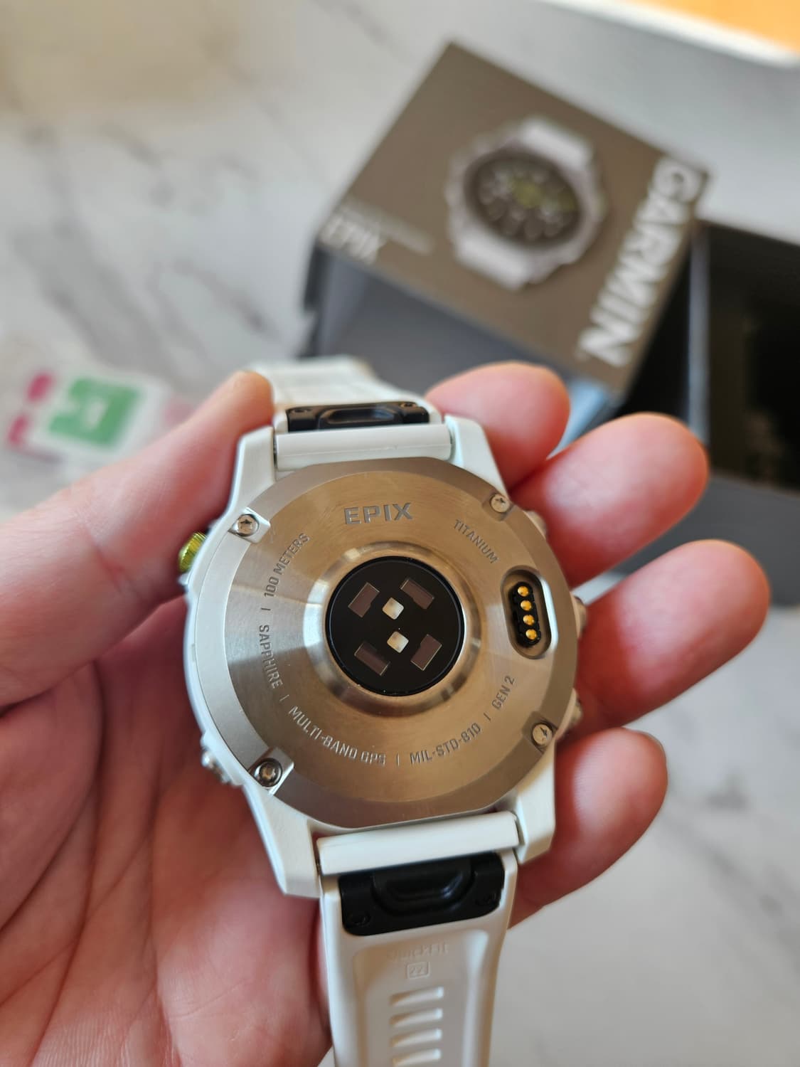 가민 에픽스 Gen2 화이트 상품이미지8