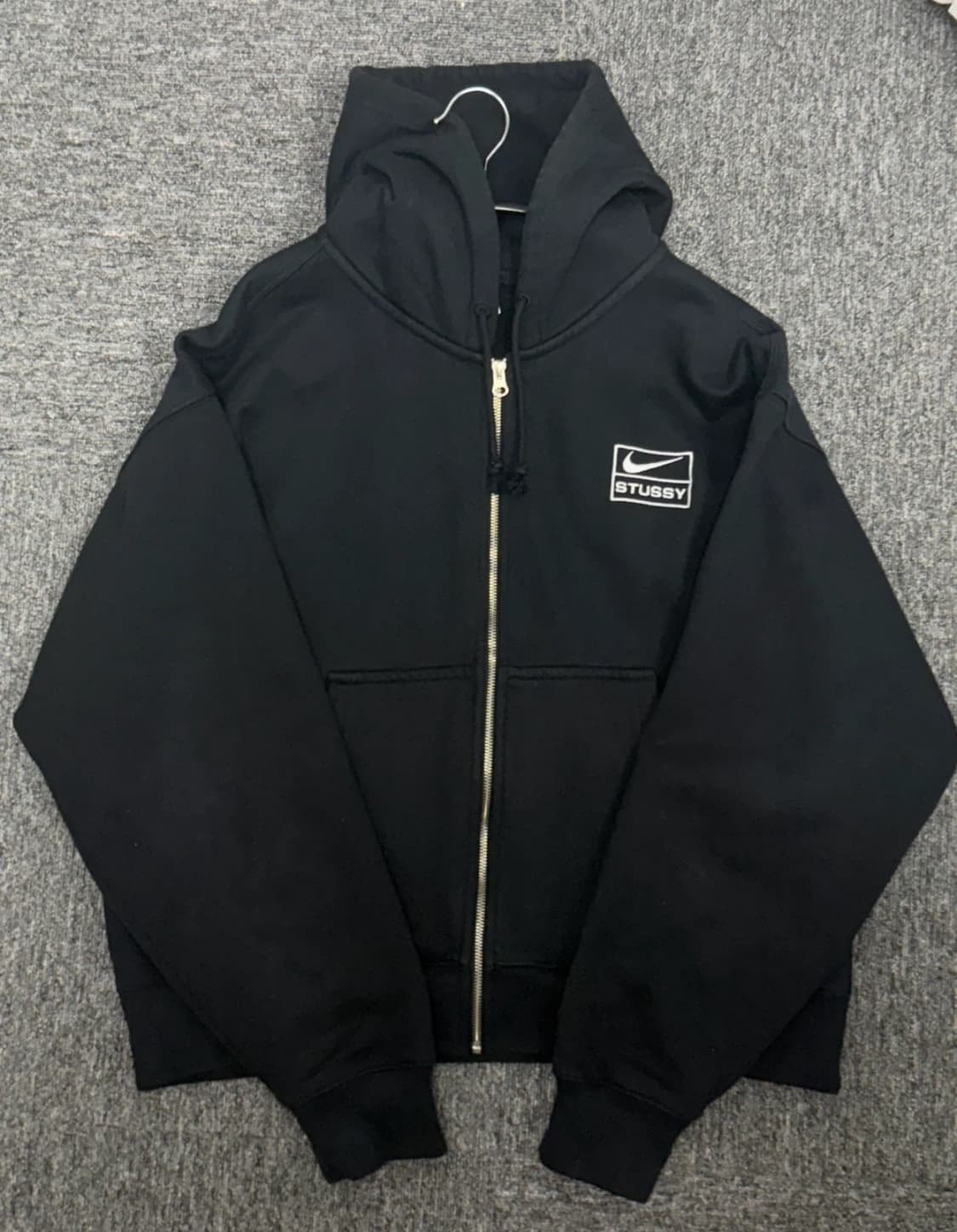 나이키x스투시 후드집업 블랙 M 상품이미지1