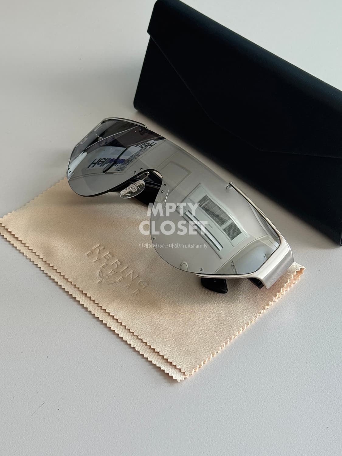 알렉산더 맥퀸 AM0447S 쉴드프레임 선글라스 상품이미지2