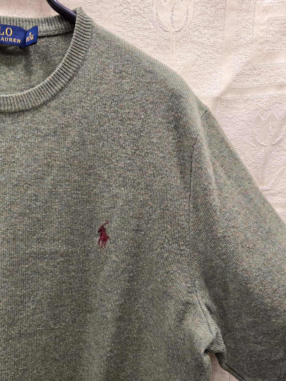 폴로 랄프로렌 남성 니트 M(95) 그린 상품이미지3