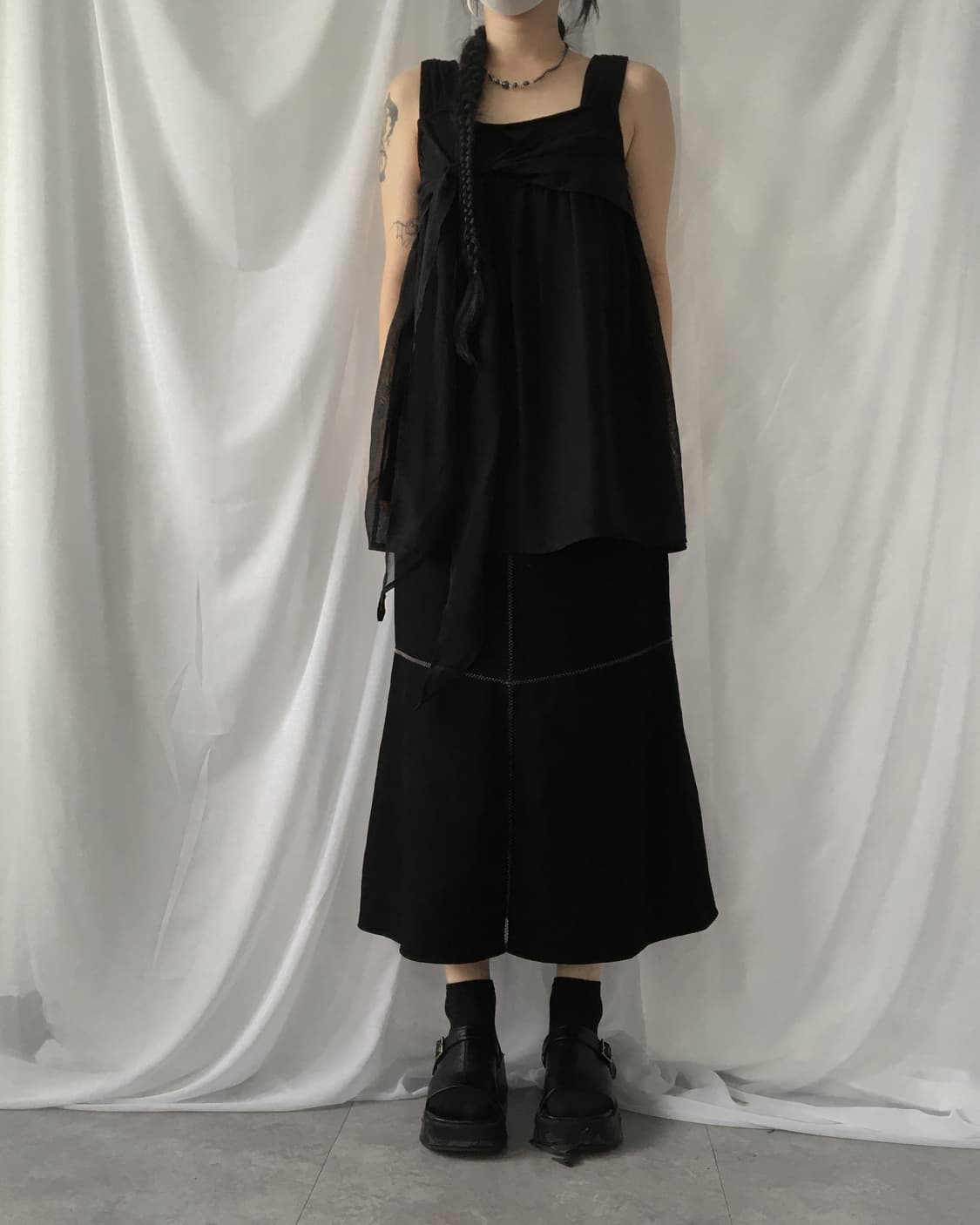 Tied point sleeveless 상품이미지1