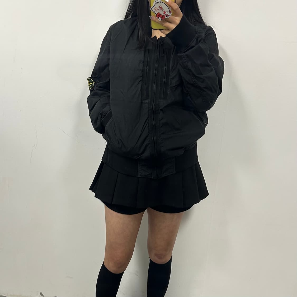 스톤아일랜드 크링클랩스 가먼트다잉 자켓[1345] 상품이미지3