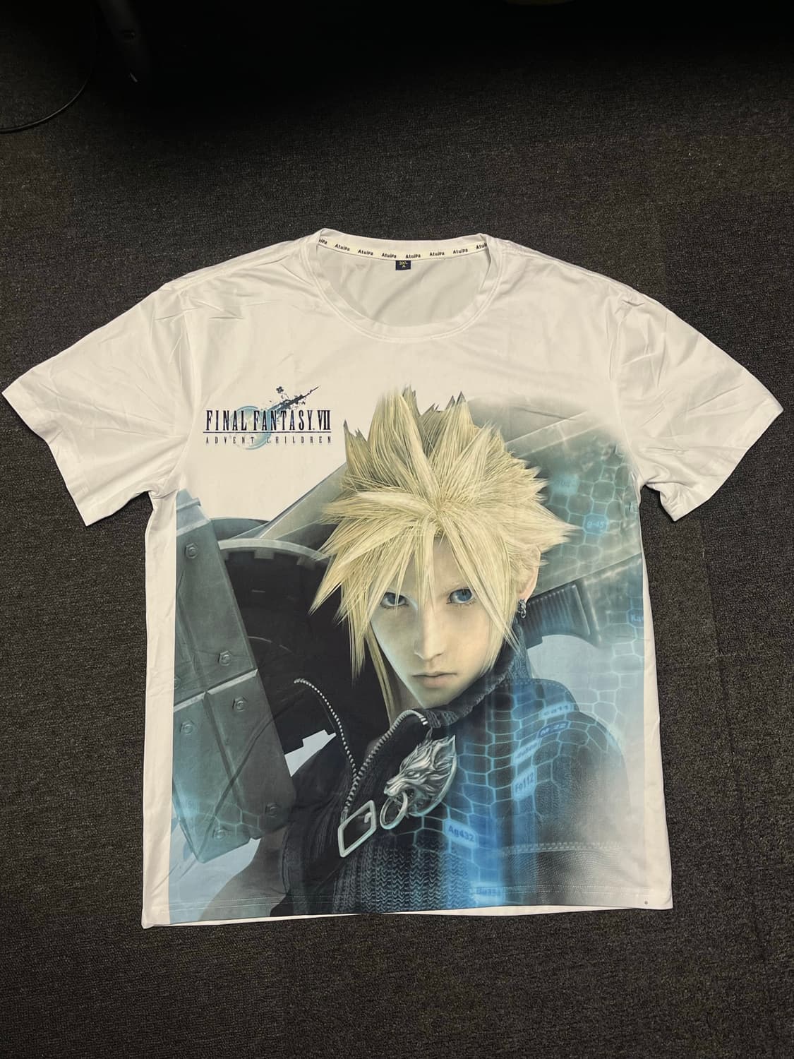 "Final FantasyVII" graphic T shirt 상품이미지3