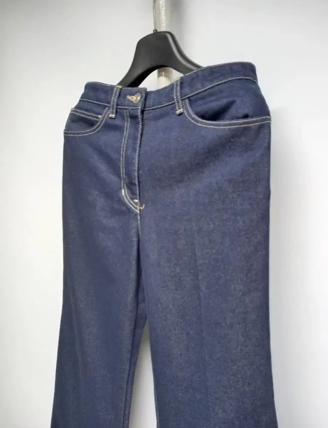 시스템  생지데님 통핏 부츠컷라인 팬츠  44 상품이미지5