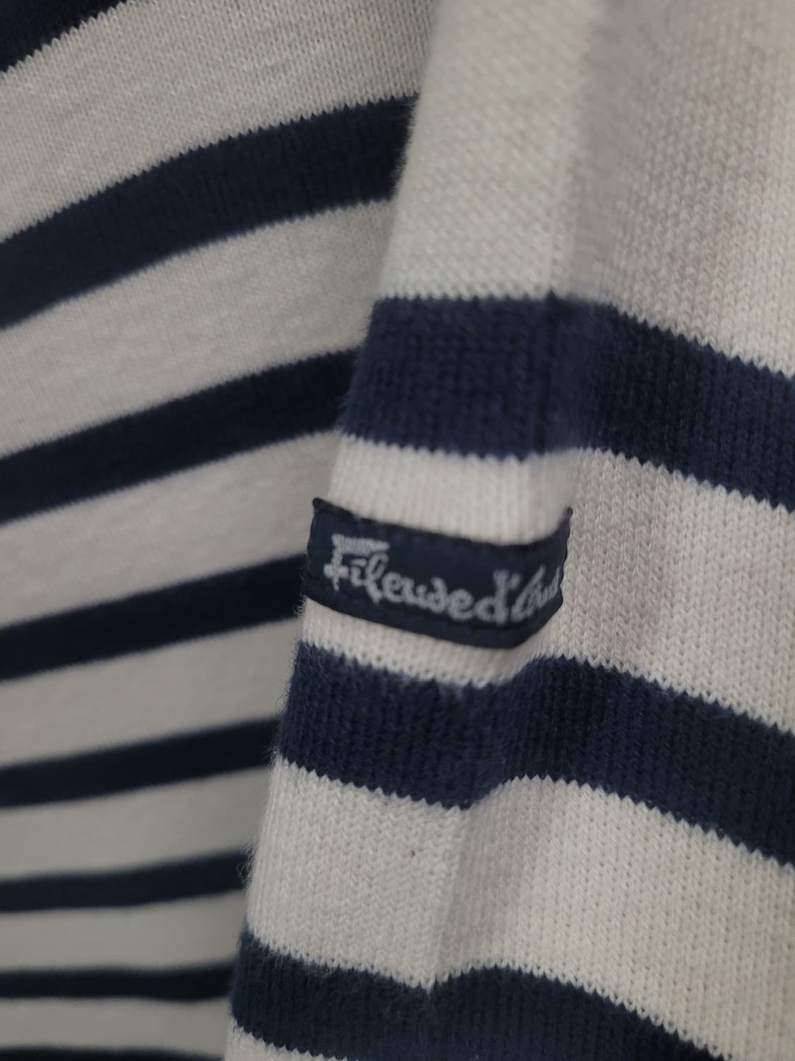 Fileuse d'Arvor 프랑스 단가라 셔츠  상품이미지4