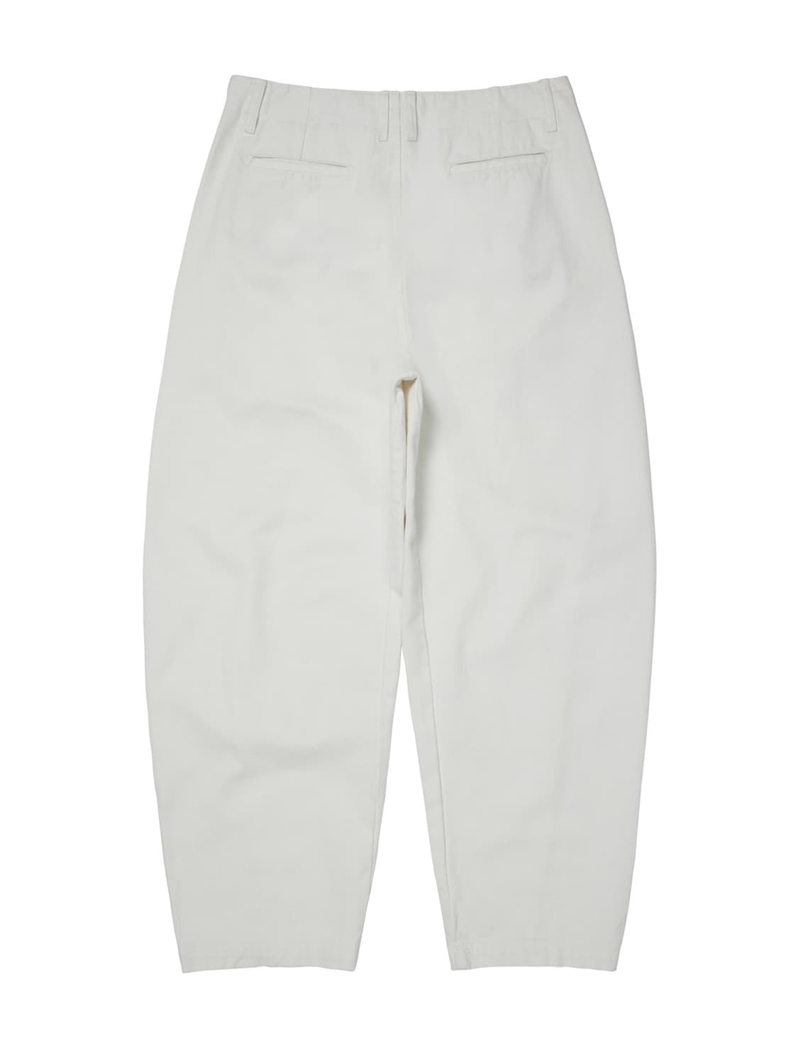 다이닛 커브드 데님 팬츠 화이트 M 상품이미지2