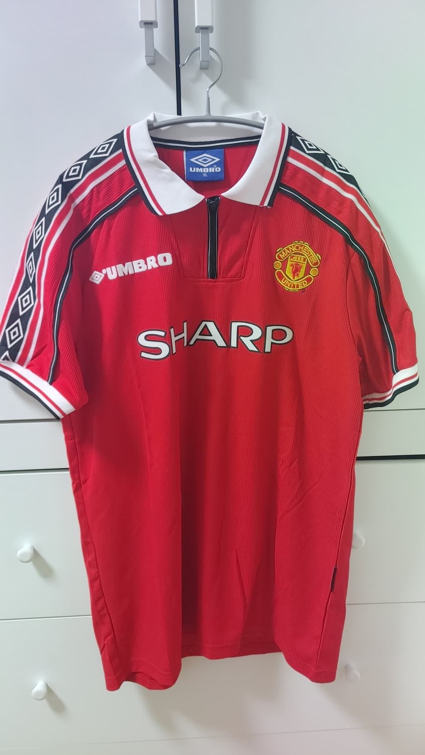 엄브로 맨유 유니폼 베컴 마킹 XL 상품이미지1