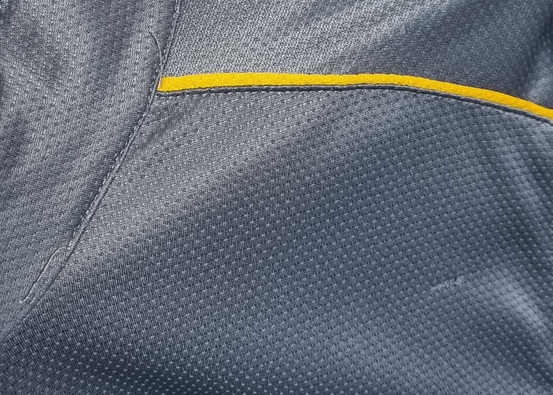 실측 XS (44) 나이키 빈티지 그레이 크롭 져지 트랙탑 상품이미지4