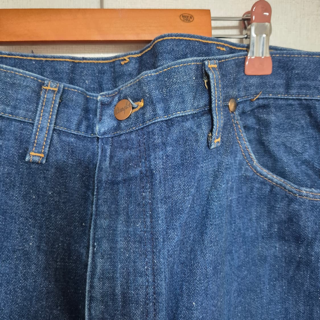 70's 랭글러 wrangler 11mjz 스트레이트 데님 상품이미지2