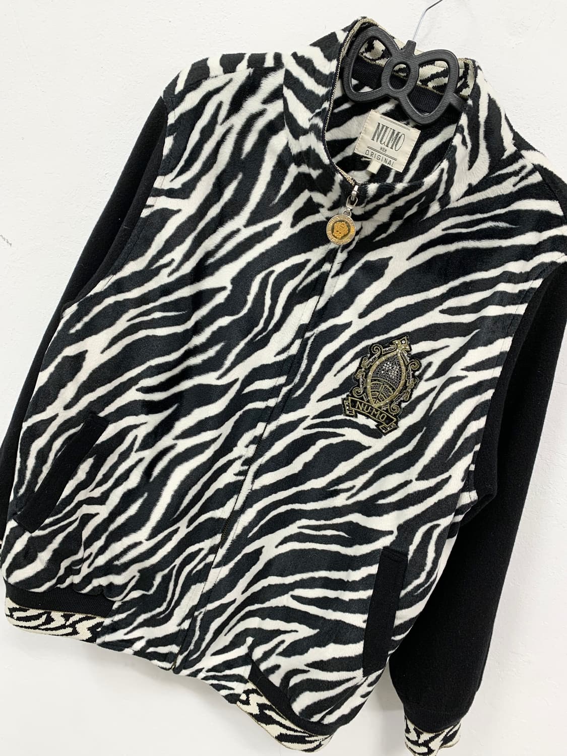 [NUMO] 오네갸루 지브라 퍼 집업 상품이미지8