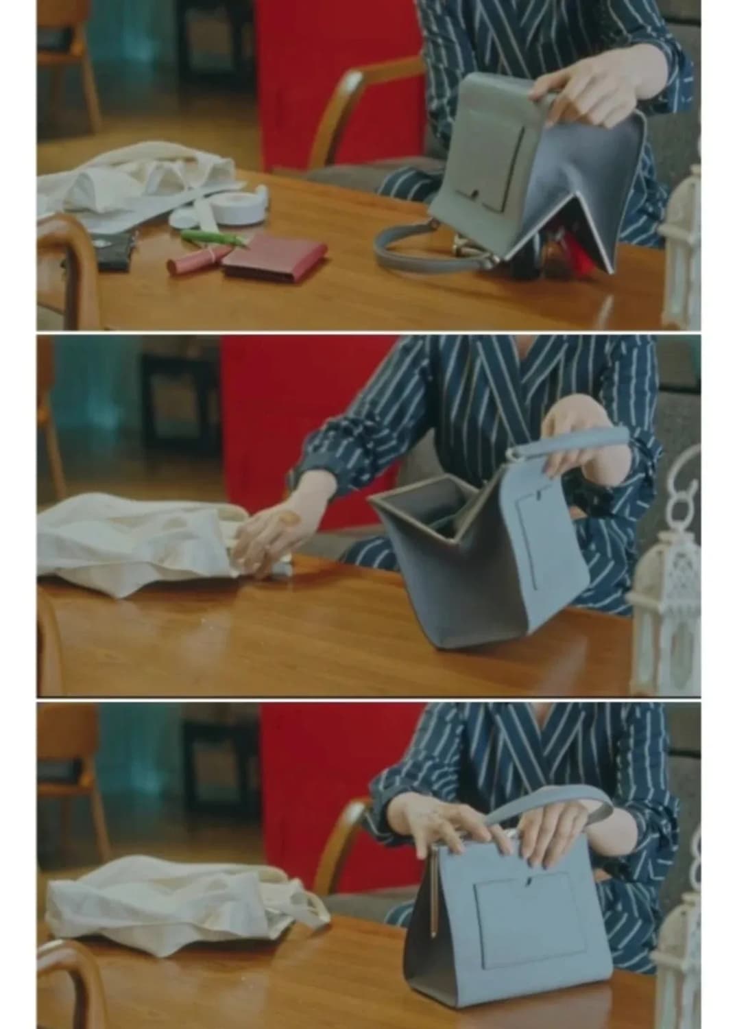 제이에스티나 헤더 프레임백 클라스프 클래스프 가방 클래식 낫띵리튼 분크 상품이미지3