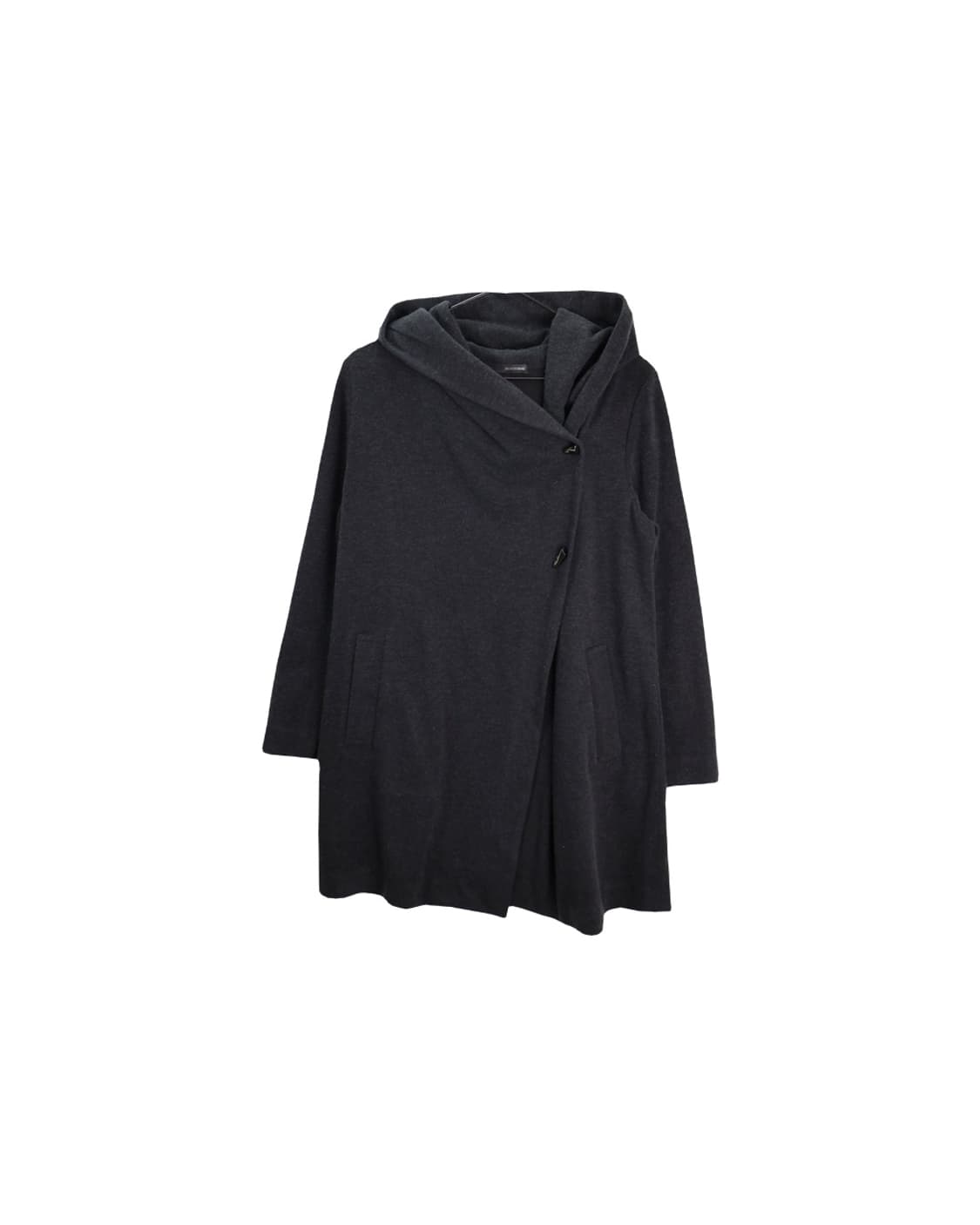  22 OCTOBRE Asymmetric Hoodie Knit Coat 상품이미지4