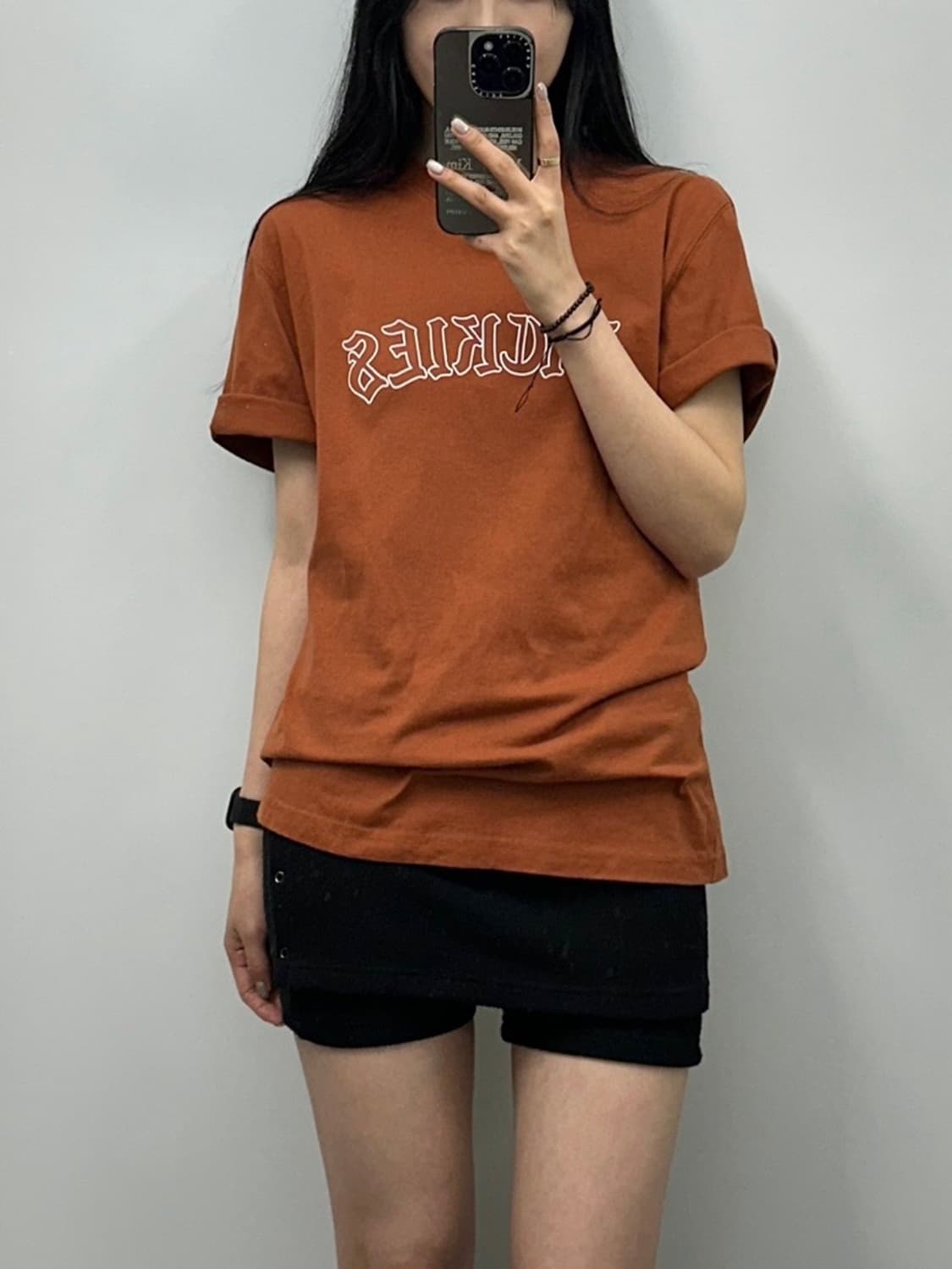 디키즈 카멜 반팔 티셔츠 상품이미지1