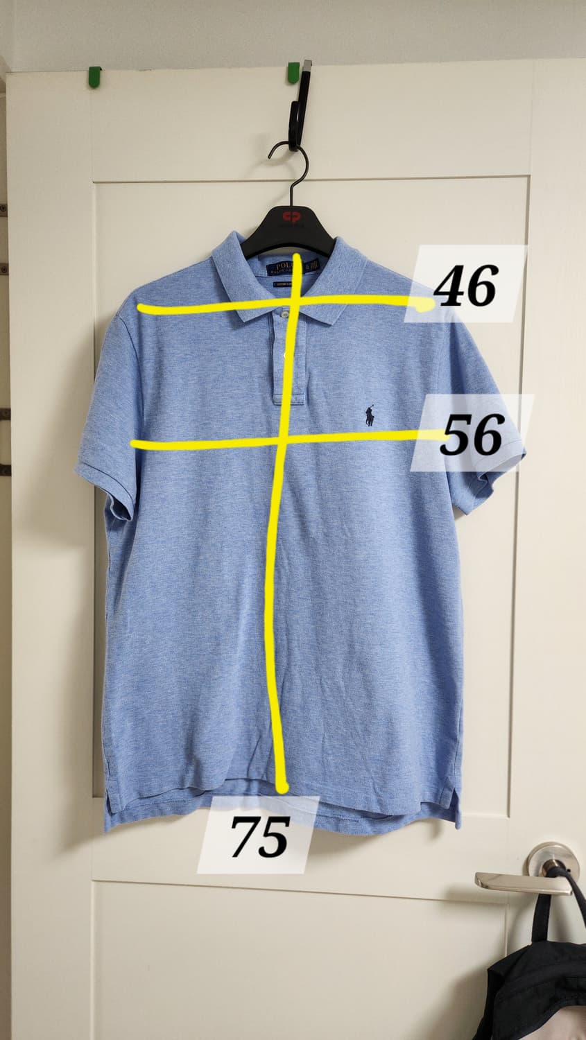 폴로 랄프로렌 남성 반팔 카라티 XL 상품이미지5