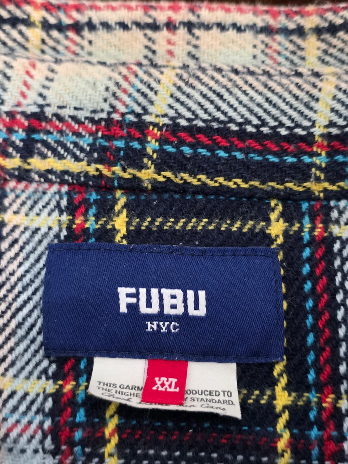 후부 헤비 플란넬 체크 셔츠 2XL 상품이미지3