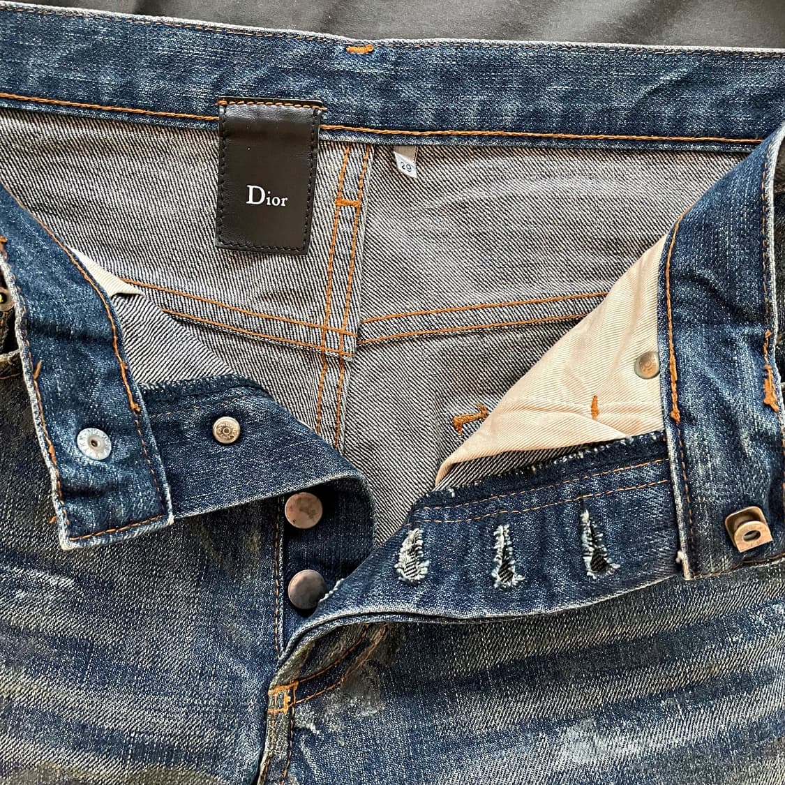 디올옴므 05aw 블루왁스 코팅 29 상품이미지6