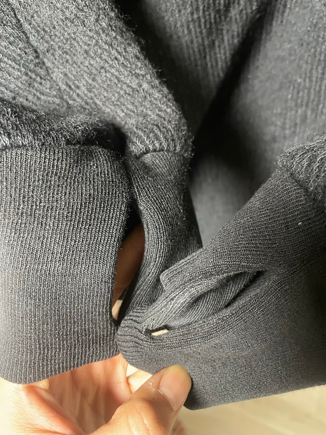 보리스비잔사베리 울 후드코트 상품이미지3