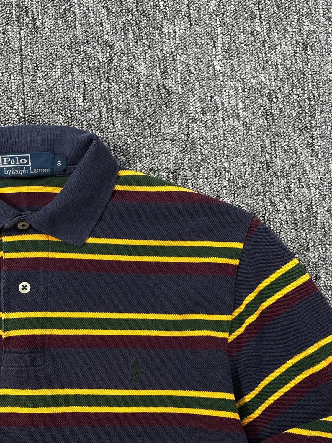 폴로 랄프로렌 스트라이프 카라 니트 상품이미지4