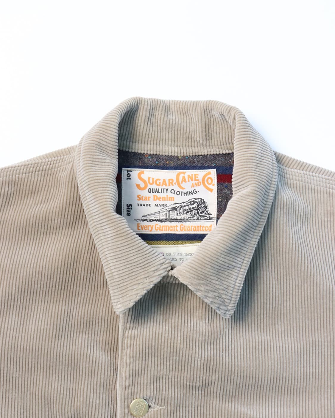 슈가케인(Sugar Cane) 코듀로이 블랭킷 라이닝 워크 코트 상품이미지3