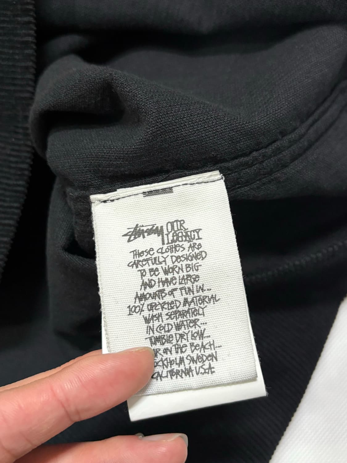 스투시 x 아워레가시 / 서프맨 버로우드 셔츠 코듀로이 상품이미지6