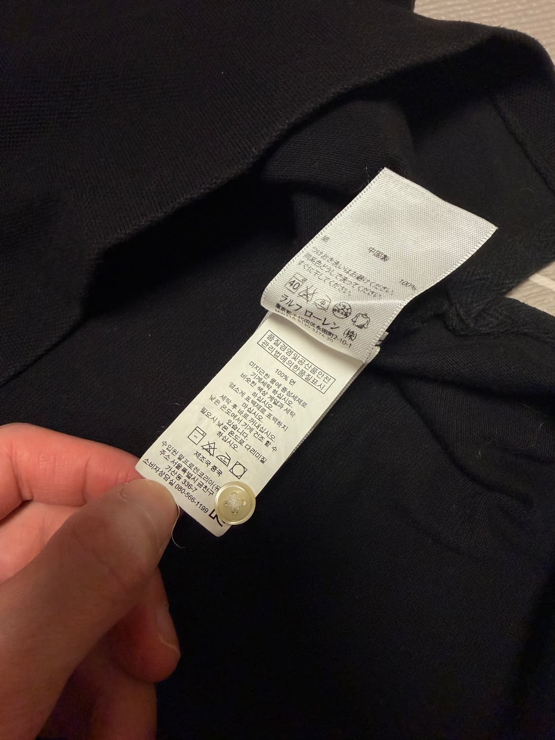 폴로 빅포니 반팔 럭비티 블랙 상품이미지7