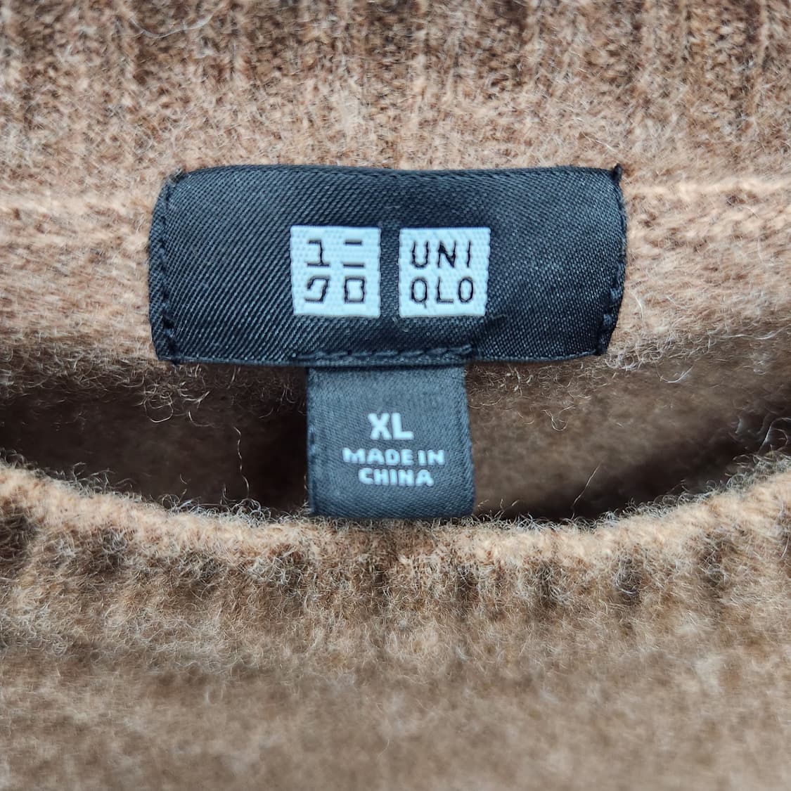 유니클로 브라운 모 니트 S 상품이미지4