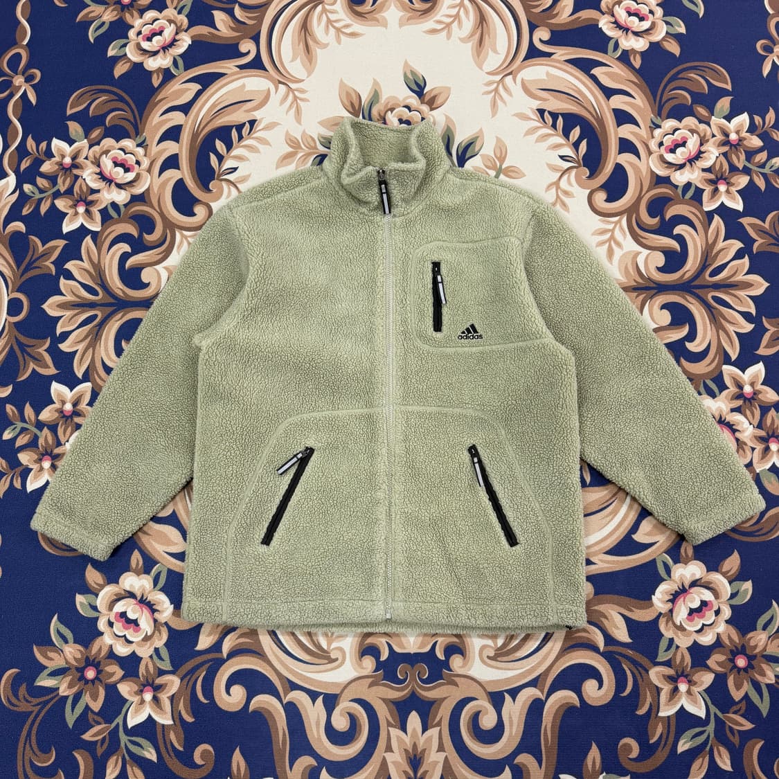 (M)아디다스 Adidas 플리스 집업자켓(베이지) 상품이미지1