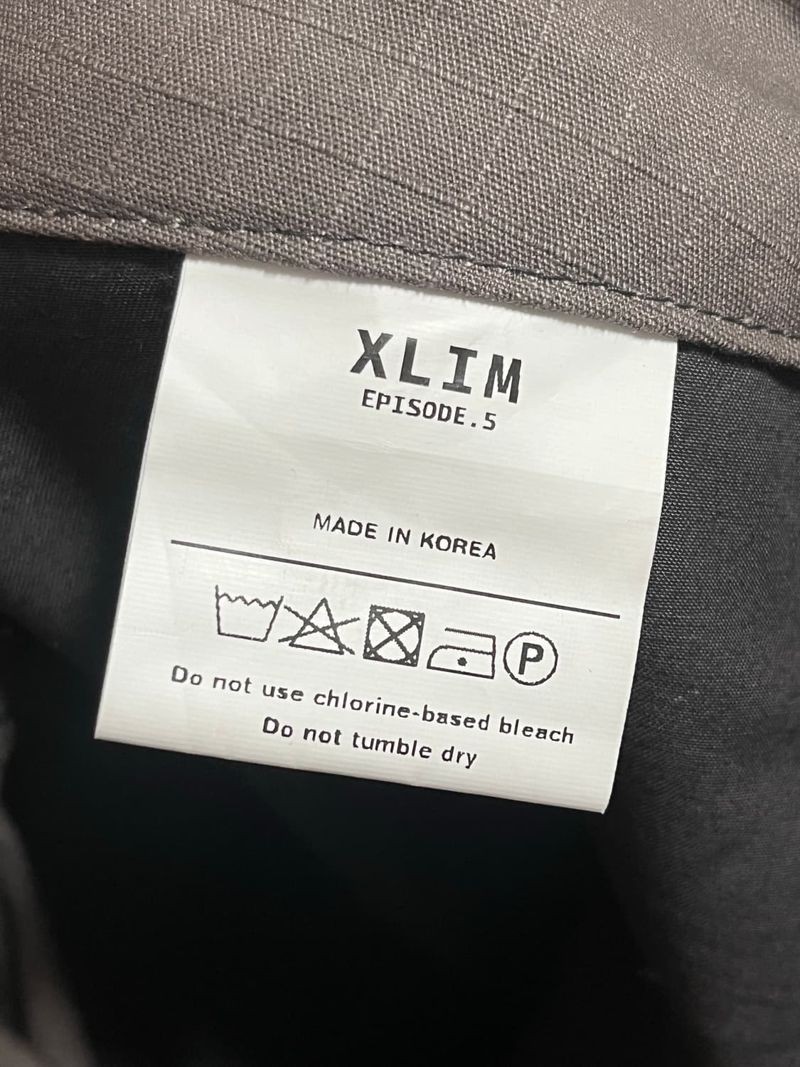 xlim ep.5 10 trousers 그레이 컬러 상품이미지8