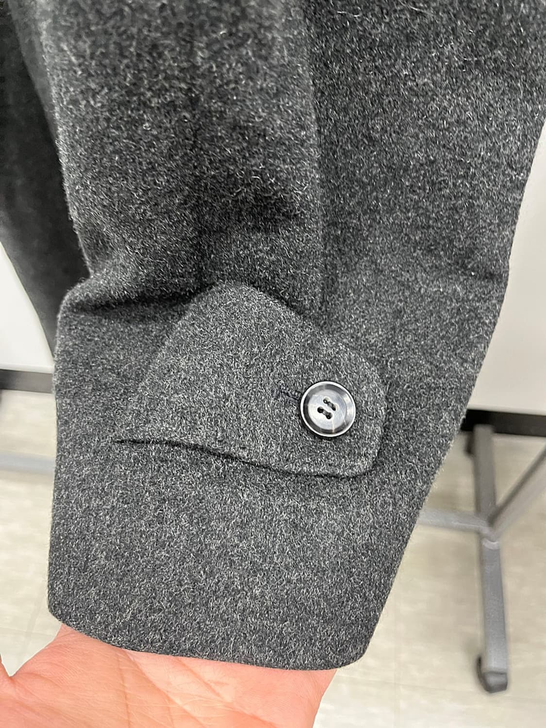 105) 로로피아나 원단 캐시미어 코트  상품이미지3