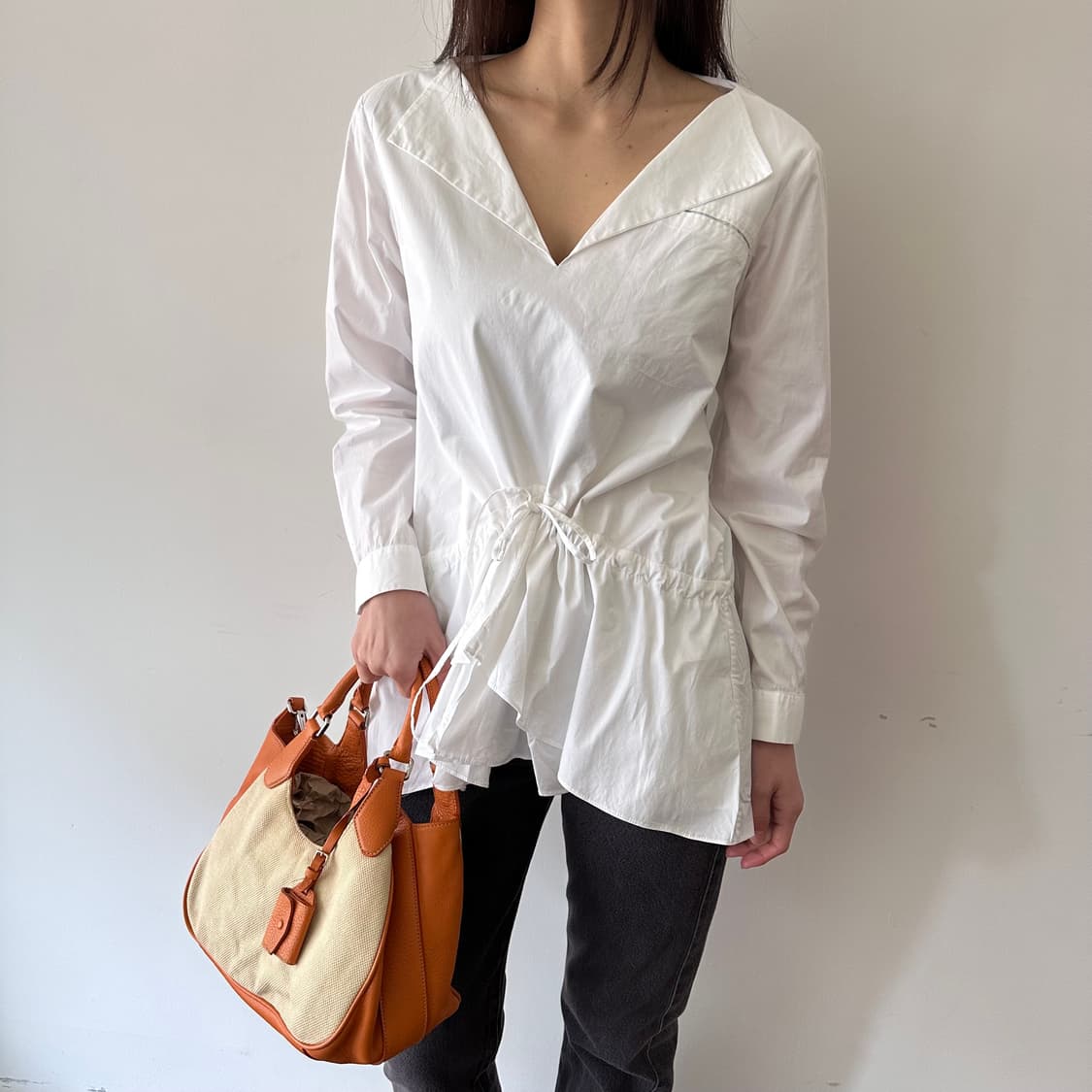 질샌더 jil sander navy 블라우스 상품이미지1