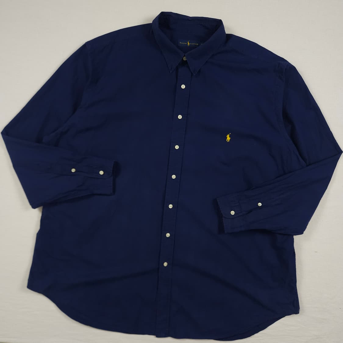 3XL(115) 폴로 랄프로렌 빅사이즈 셔츠 네이비 상품이미지2