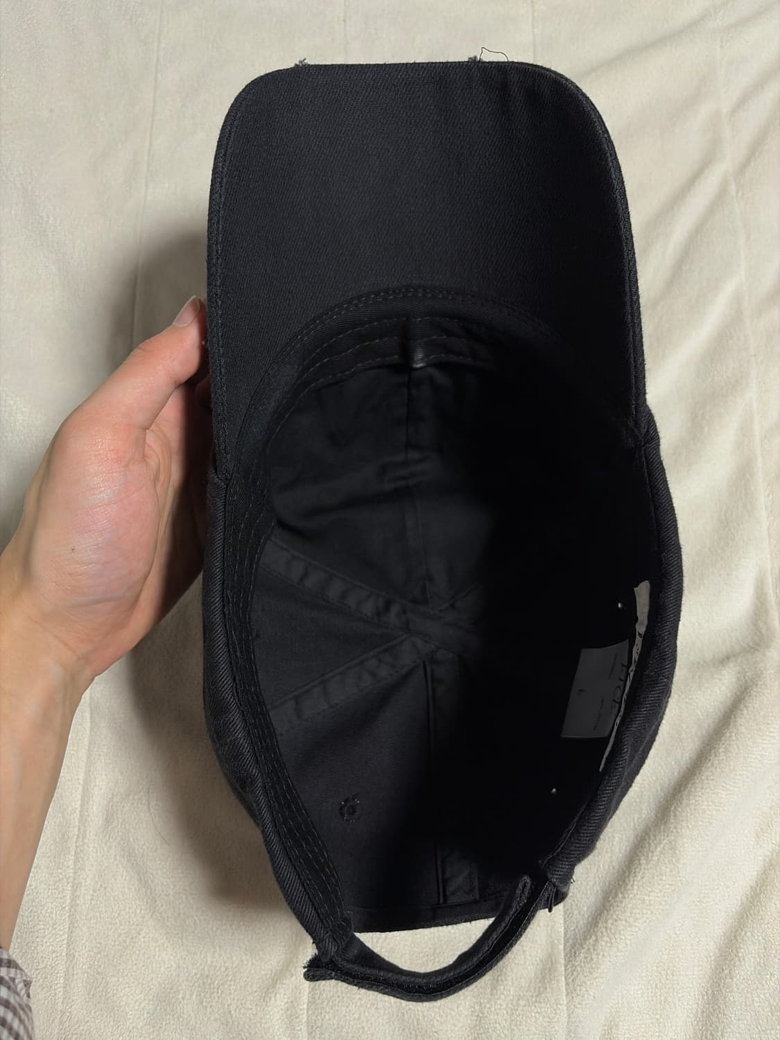 etce 이티씨이 크로스 레이어드 워싱 캡 상품이미지2