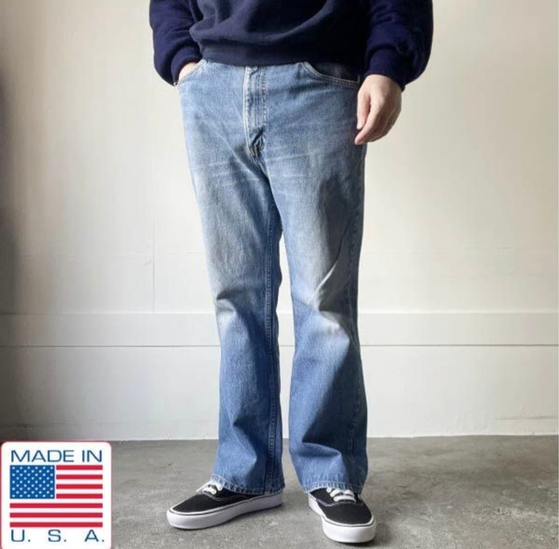 90s USA 리바이스 517 오렌지탭 (36×29) 상품이미지10