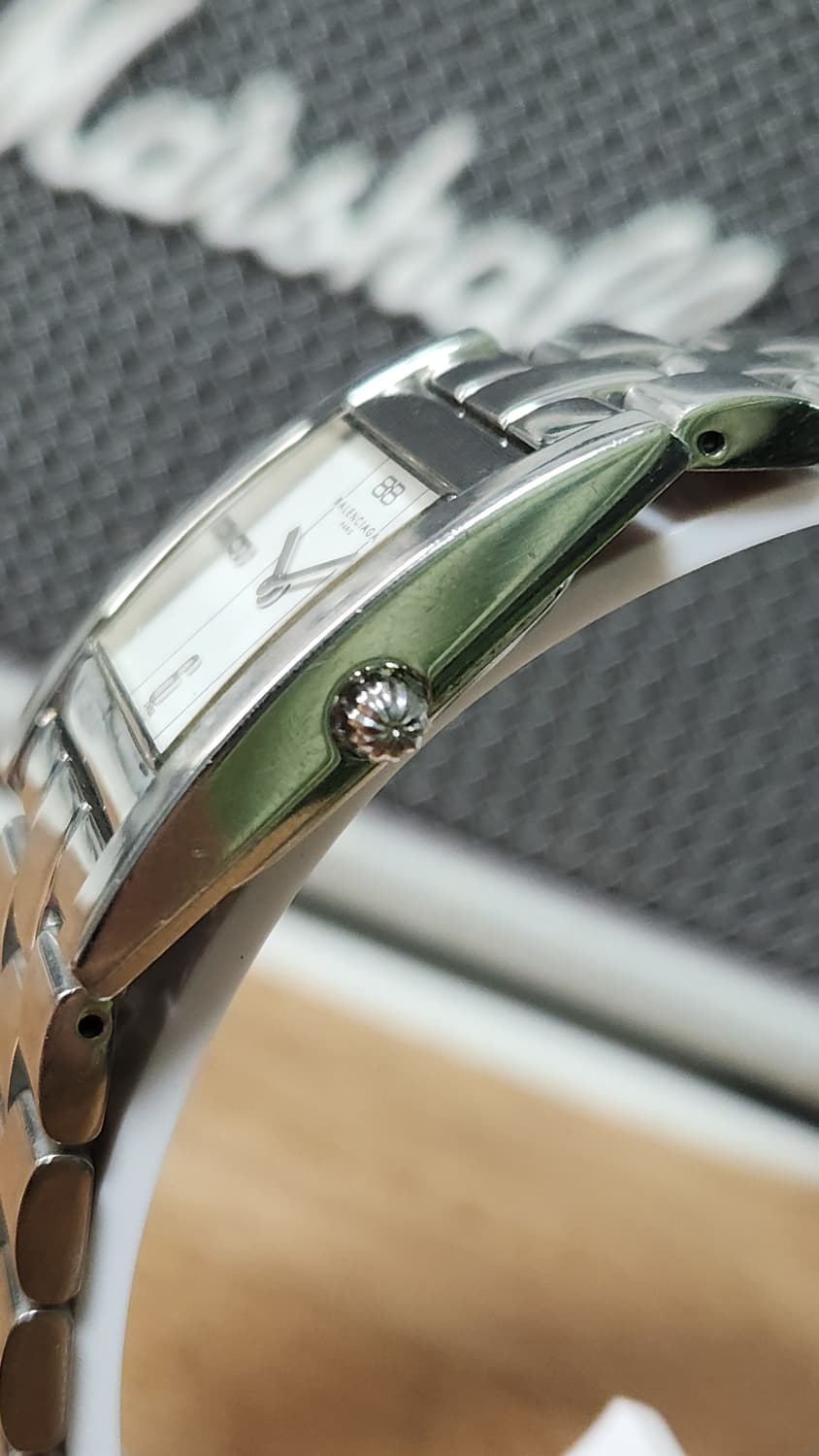 # 빈티지 발렌시아가 스퀘어 망치 여성명품시계 급처 상품이미지3