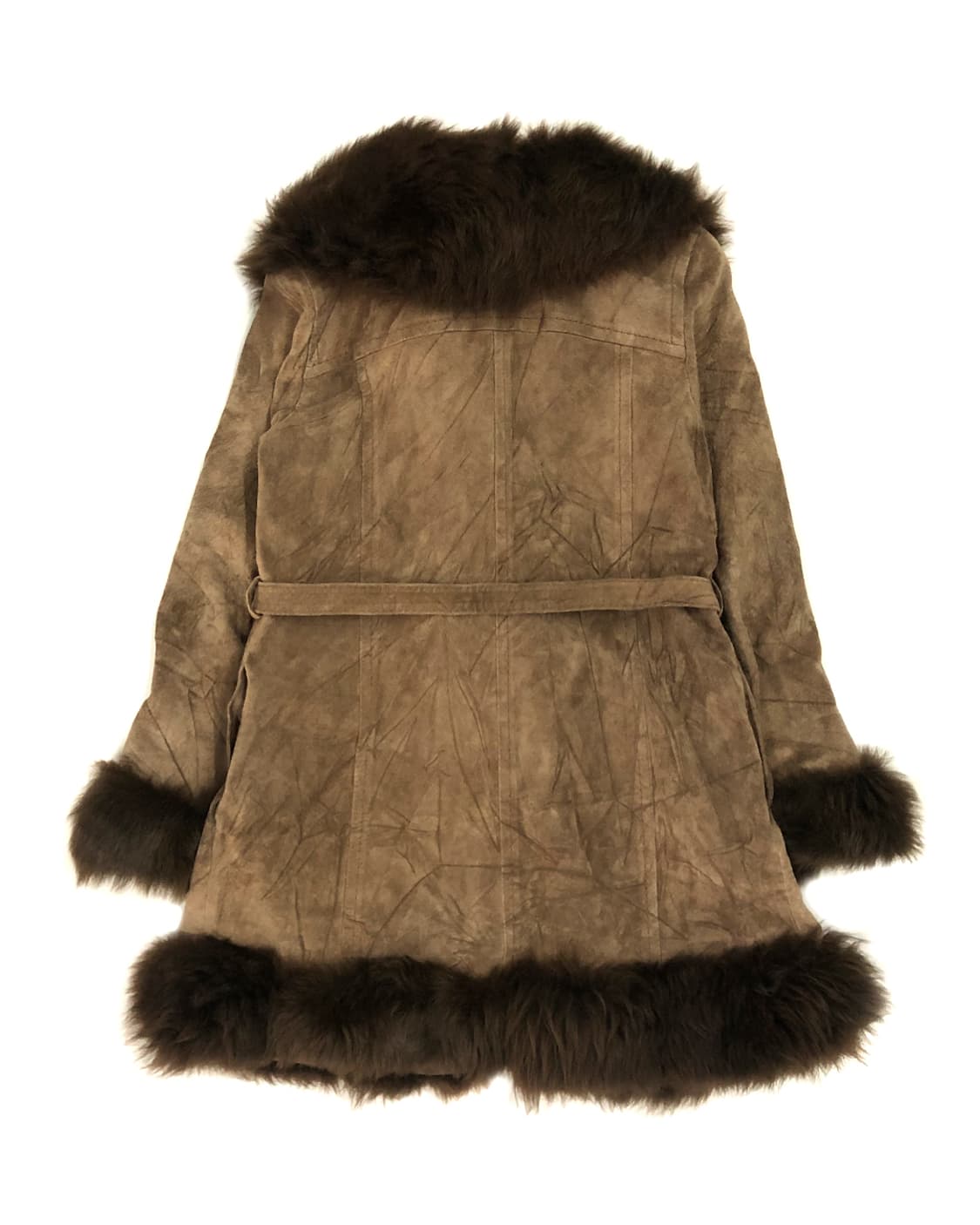 vintage 돈피 트리밍 퍼 자켓  상품이미지2