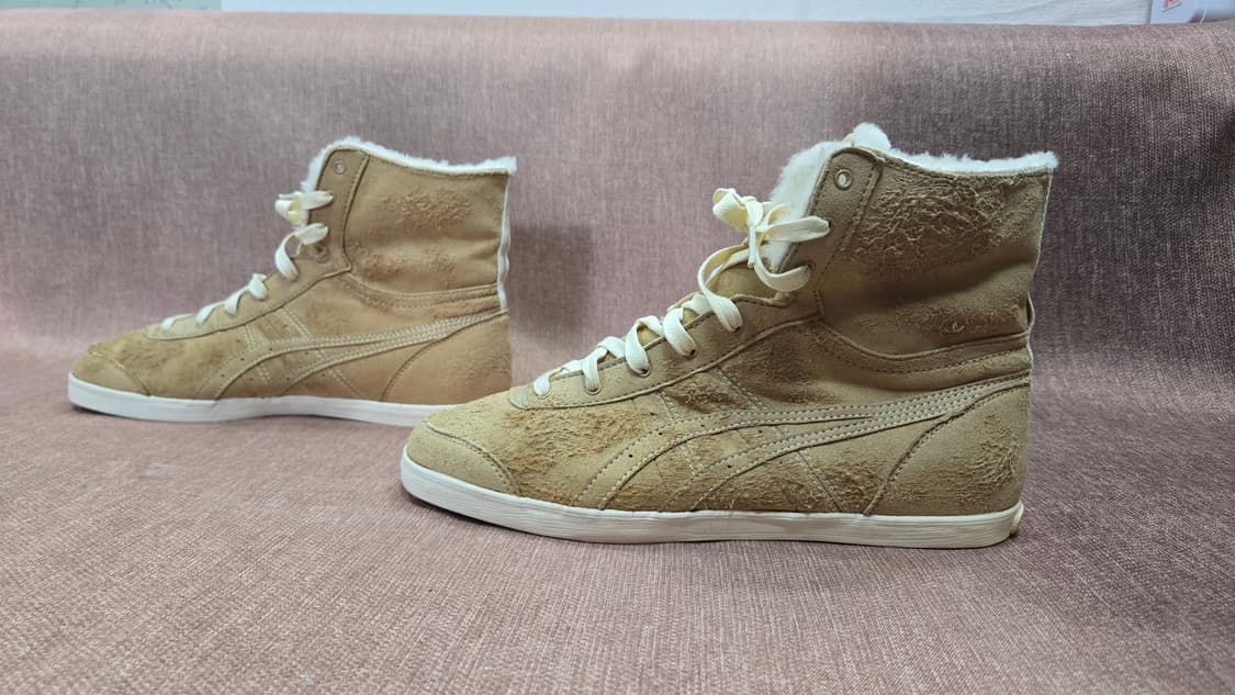 아식스250mm- 스웨이드  겨울용 하이탑 스니커즈 상품이미지4