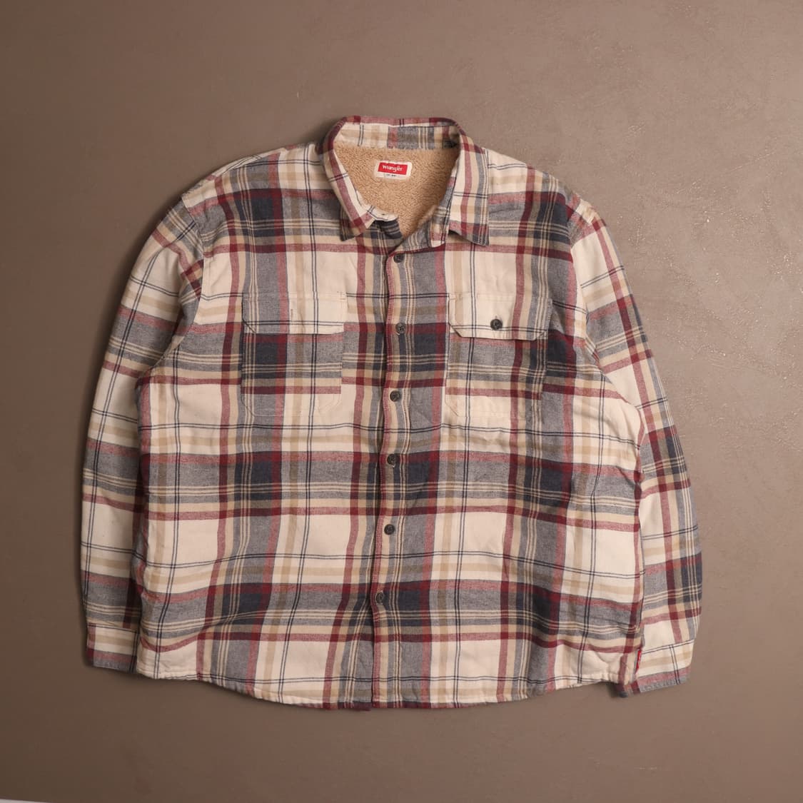 랭글러 양털 플란넬 체크 자켓 A1551 상품이미지1