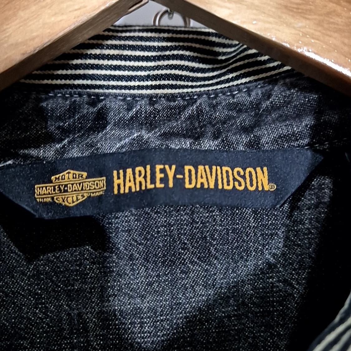 할리데이비슨 히코리 셔츠 상품이미지4