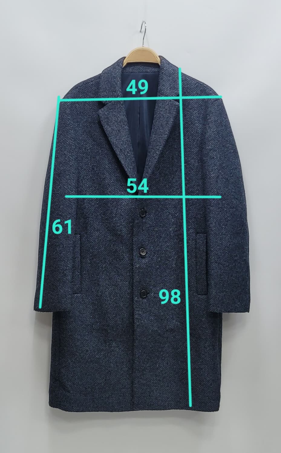 마인드브릿지 헤링본 코트 / 남 100
 상품이미지10