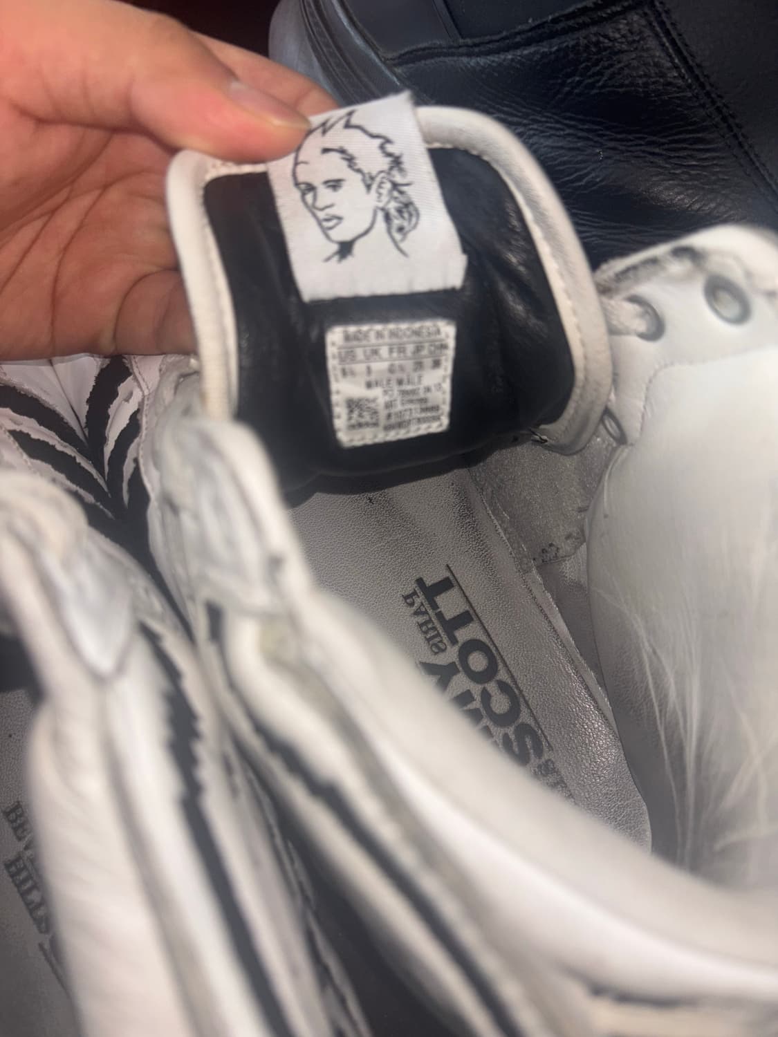 [ADIDAS X JEREMY SCOTT] 화이트 픽셀 윙 하이 275 상품이미지5