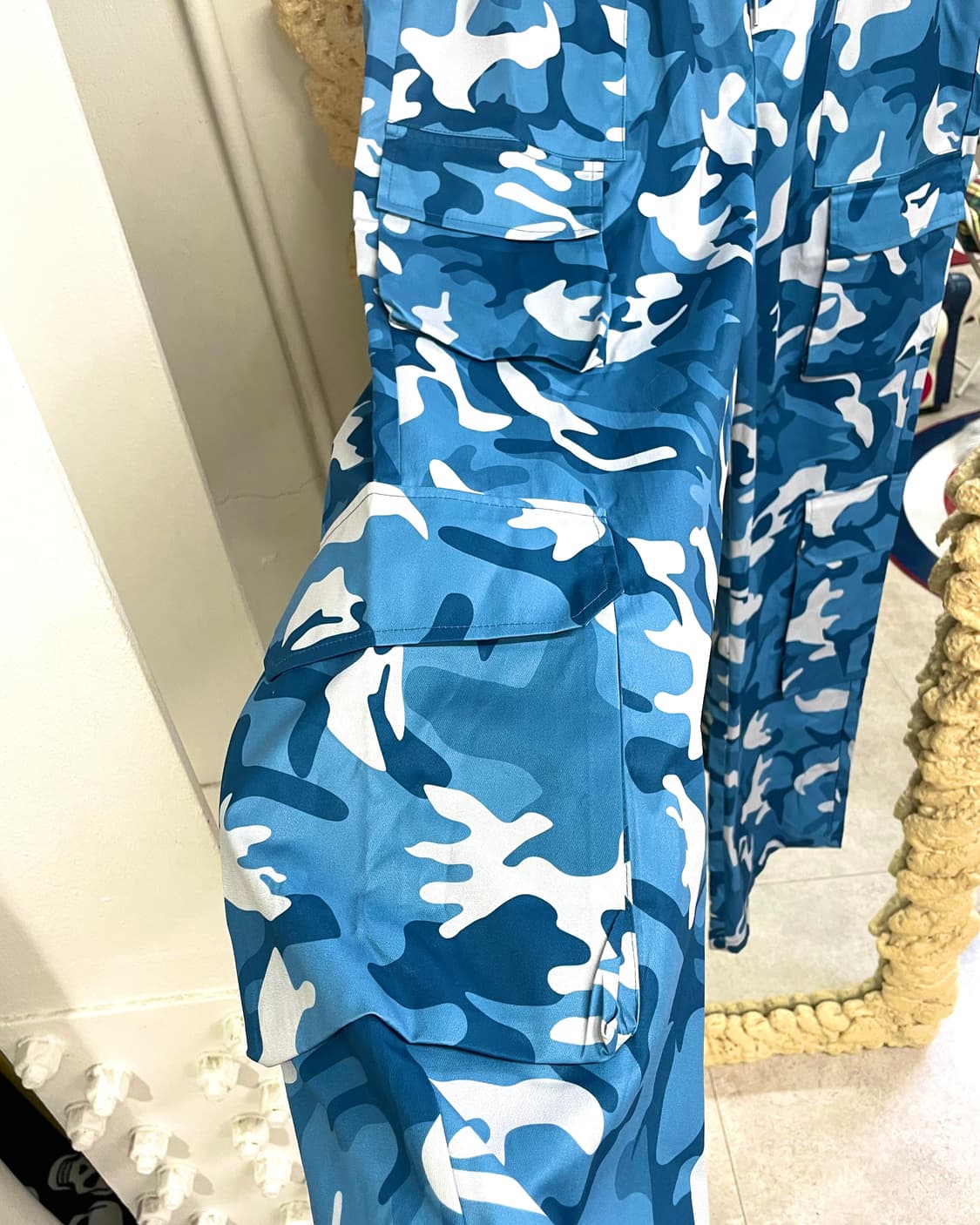 Blue camouflage sweatpants 상품이미지6