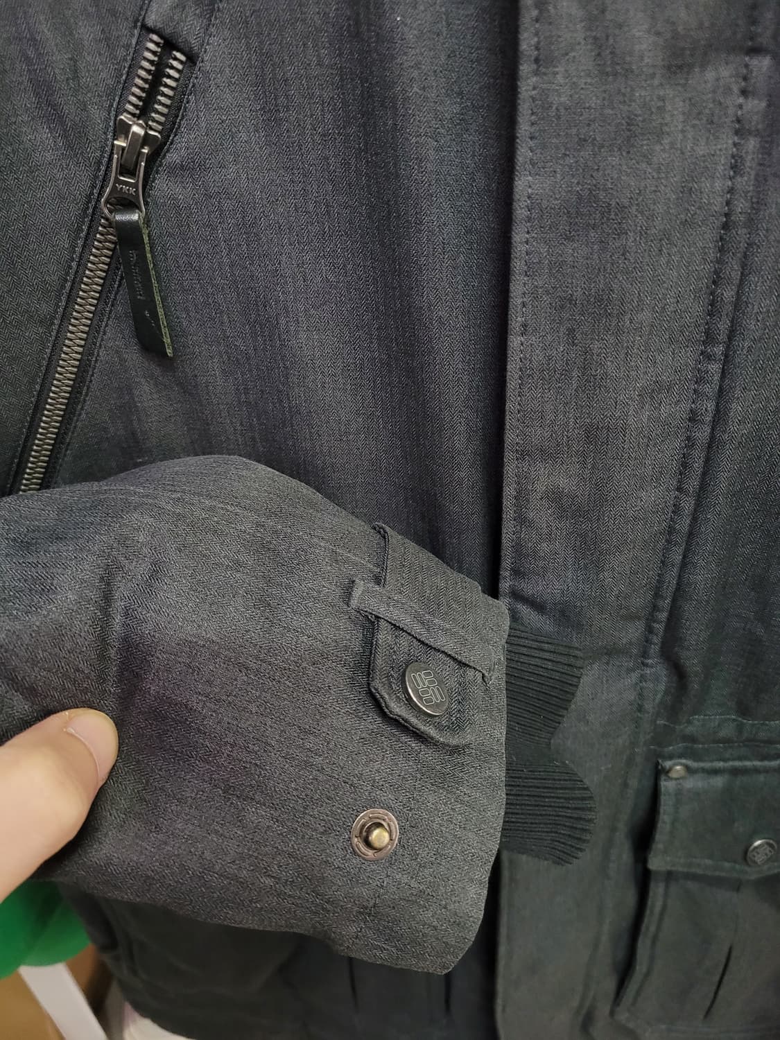 Columbia 컬럼비아 후드 패딩 오리털 (퍼 탈부착) 상품이미지3