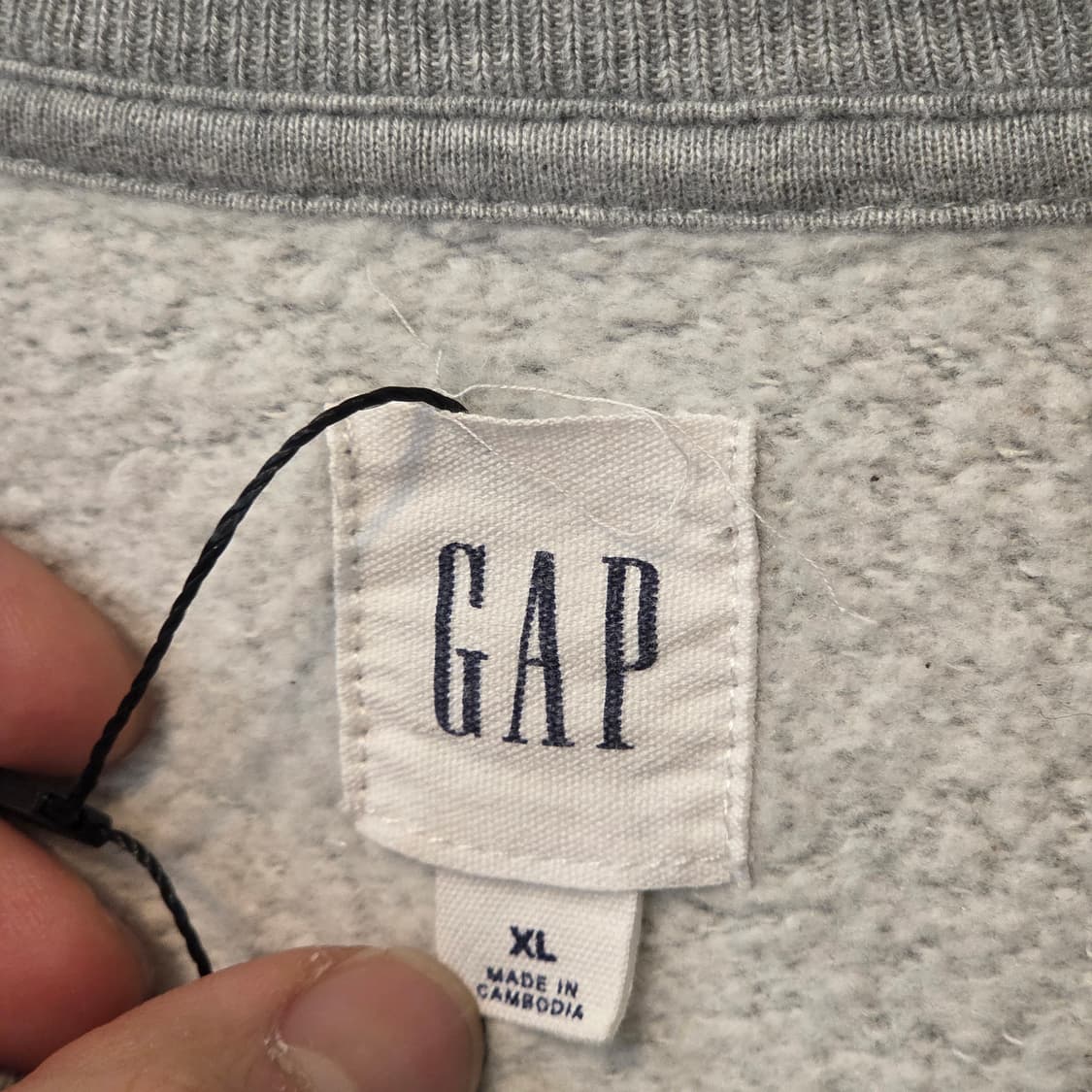 GAP 그레이 코튼 맨투맨 상품이미지8