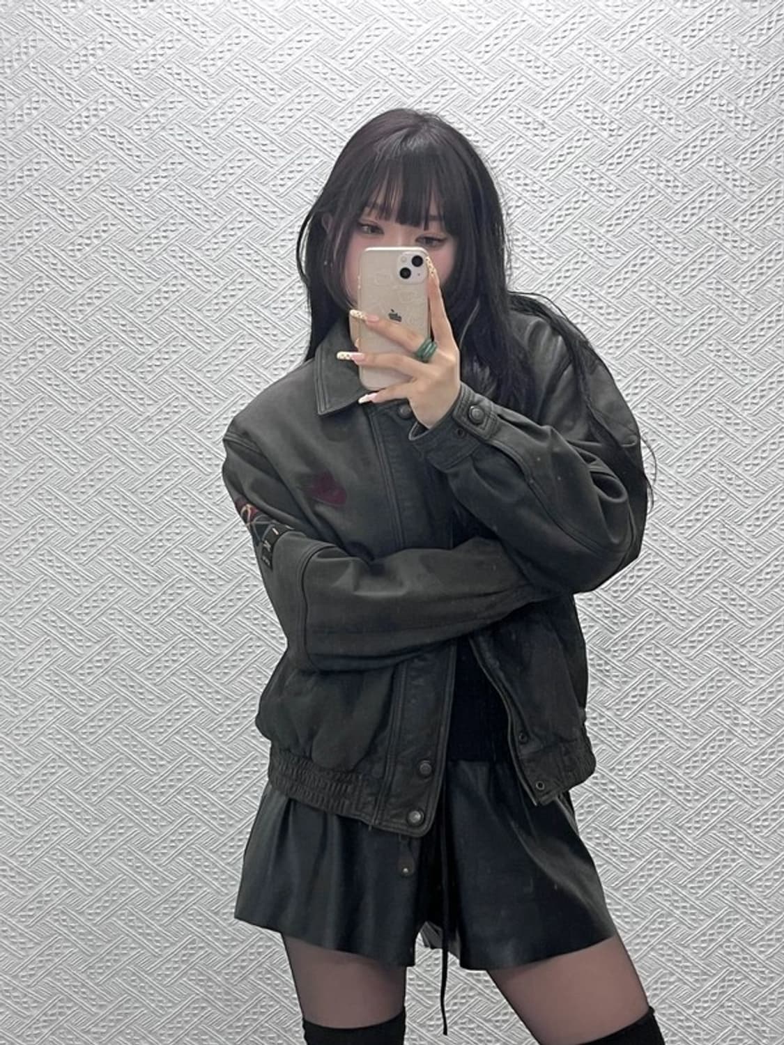 나이키 삼나스포츠 20주년 리스펙트 게임 소가죽 자켓 95 C10026 상품이미지2