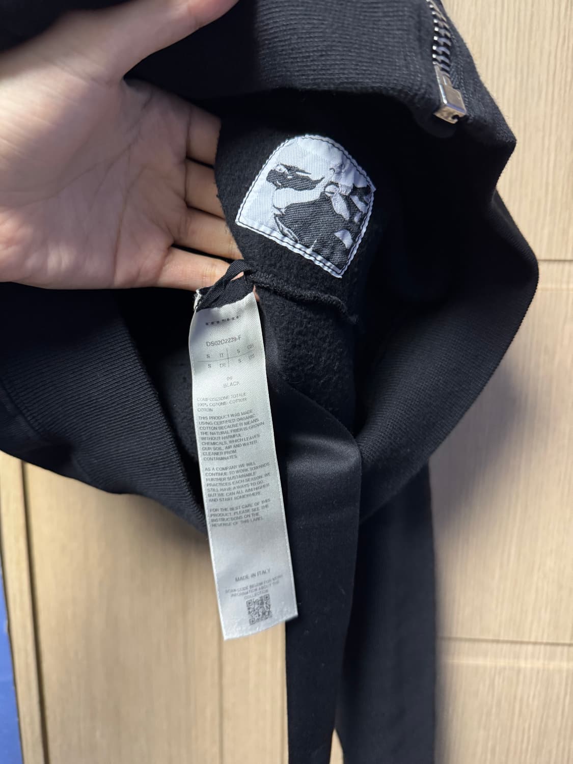 릭오웬스 마운틴 집업 상품이미지3