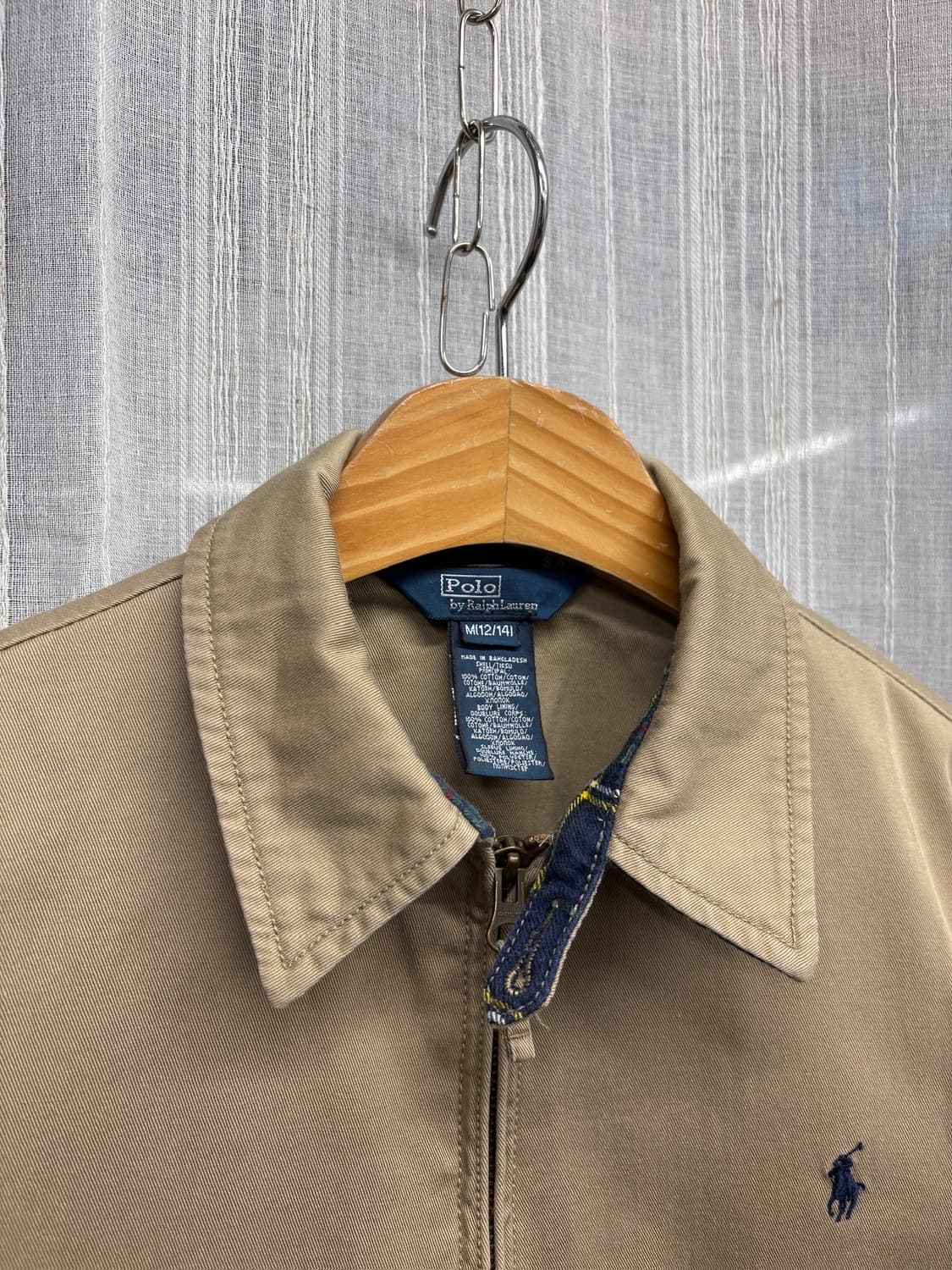 POLO 폴로 랄프로렌 바라쿠다 스윙톱 포플린 집업 자켓 상품이미지3