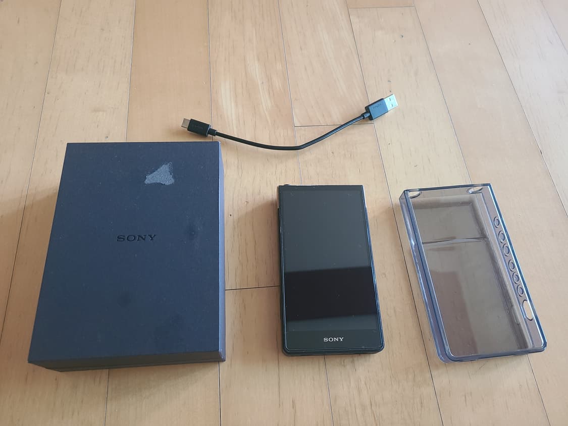 소니 DAP Sony NW-ZX707 케이스 박스 포함 상품이미지1