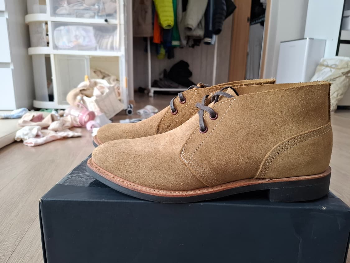 9D 더블알엘 powell 러프아웃 스웨이드 처카 부츠 샌드 베이지 상품이미지2