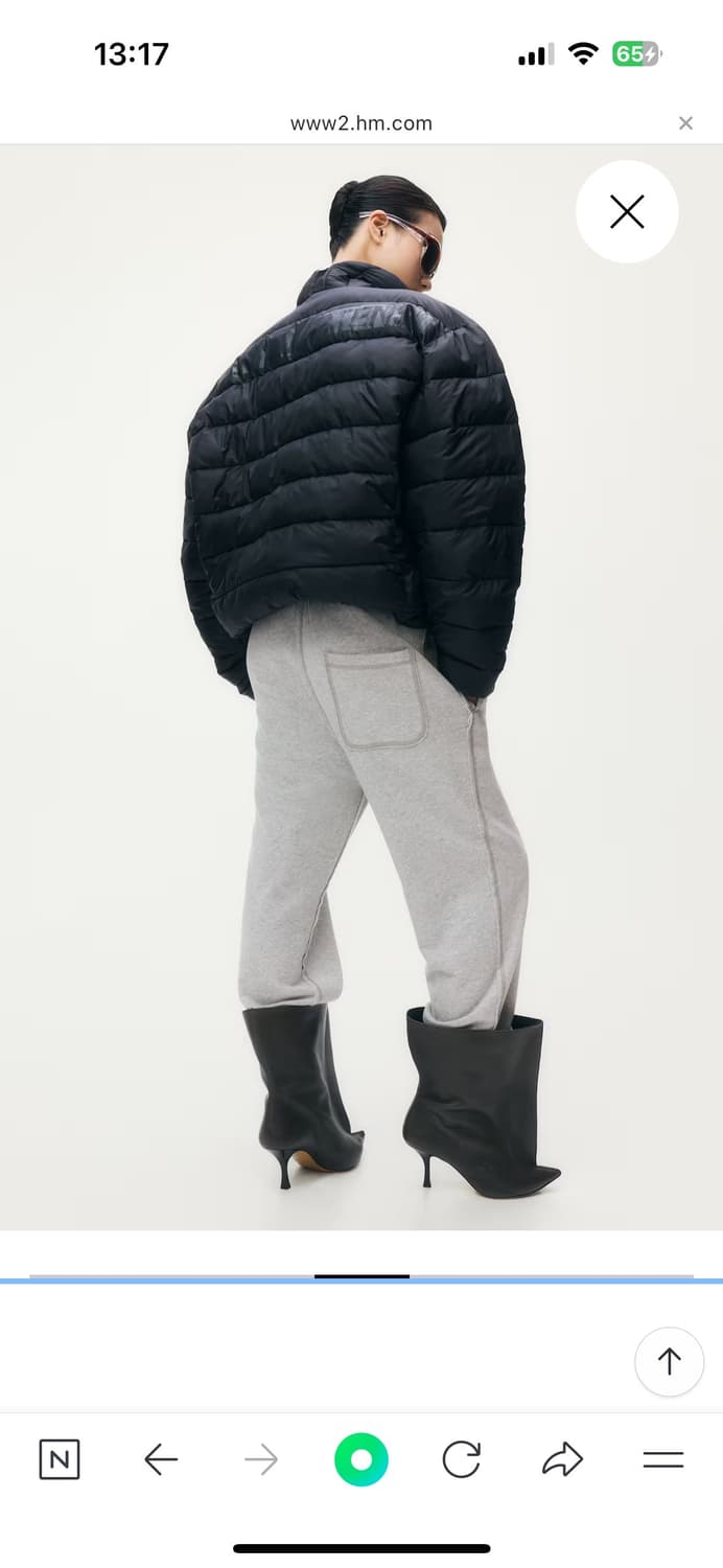 h&m 글렌마틴스 디자인 조거팬츠 S 상품이미지2