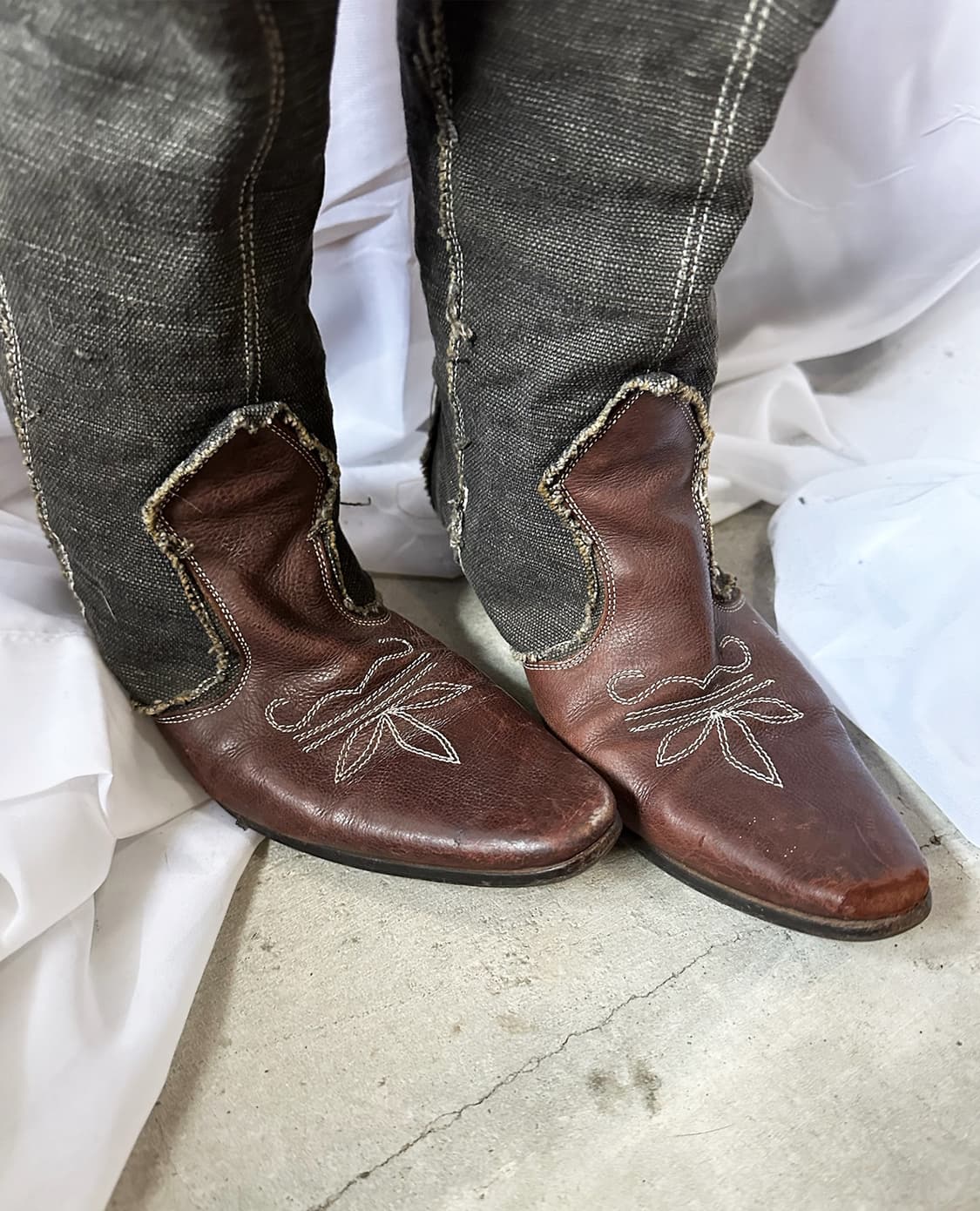 JPV mix western boots 235 상품이미지6